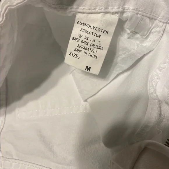 White Ripped Jeans - Picture 8 of 9